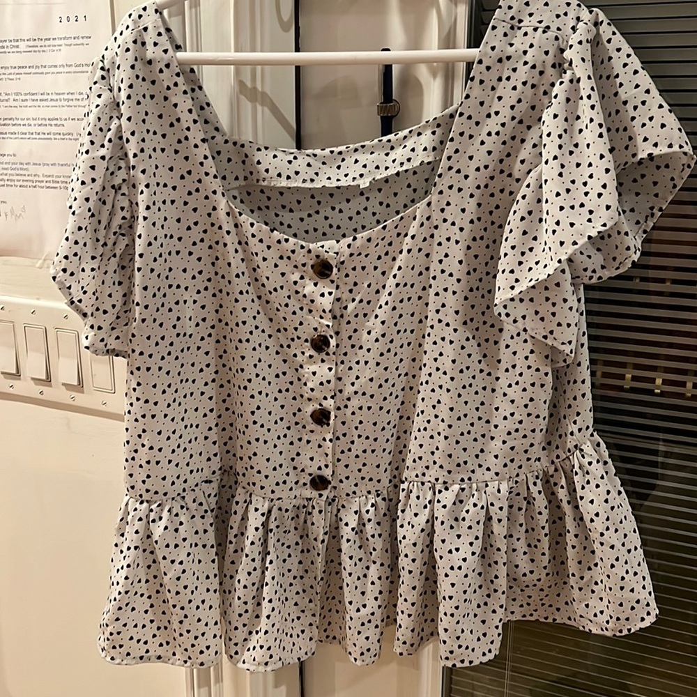 Peplum top